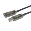 PremiumCord prodlužovací optický AOC kabel USB 3.0 A/Male - A/Female, 50m ku3opt50