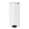 Brabantia Pedálový odpadkový kôš NewIcon 30 l biely s kovovou vložkou