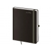 Diár 2026 DOUBLE BLACK, A5 denný, 352 str, 145x205mm, s gumičkou