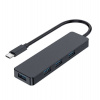 USB hub 3.1 s káblom typ C, 4 porty, čierna farba GEMBIRD (UHB-CM-U3P4-01)