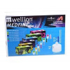 Wellion MEDFINE plus Penneedles 10 mm ihla na aplikáciu inzulínu pomocou pera 100 ks + nádoba na použité ihly, 1x1 set