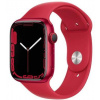 Apple Watch Series 7 Cellular 45mm (PRODUCT)RED hliník s červeným sportovním řemínkem