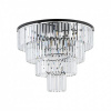 Nowodvorski 7630 Stropný luster CRISTAL L E14, 60W, IP20, priehľadná/čierna