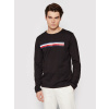 Tommy Hilfiger pánske čierne tričko s dlhým rukávom MW0MW20166 S