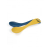 Turistický príbor Light My Fire Spork BIO little 2-pack - yellow/blue