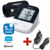 Tlakomer OMRON M4 Intelli IT bluetooth pripojením +ZDROJ (SET), 5 rokov záruka (2195)