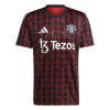 adidas Manchester United Pre Match Shirt 2024 2025 Adults Black S