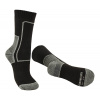 BENNON TREK SOCK BLACK/GREY / Profesijné a trekové záťažové ponožky - čierna/sivá 45-47