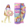 Barbie Cutie Reveal Lalka Barbie Lev + zvieratko HKR06
