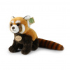 Rappa Plyšová panda červená - 28 cm - ECO-FRIENDLY