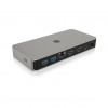 ICY BOX IB-DK2880-C41 Kábel USB4 Antracit, Čierna (IB-DK2880-C41)
