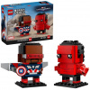 LEGO LEGO® Marvel 40668 Figúrky Kapitána Ameriky a Červeného Hulka