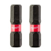 Skrutkovací bit ShW Hex 6 x 25 mm, 2 ks, Milwaukee