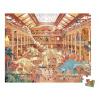 Puzzle v kufríku V múzeu Natural History Museum Janod 100 dielov od 6 rokov