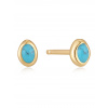 ANIA HAIE Ear Studs Turquoise Wave E044-01G