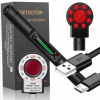 Detektor odpočúvania GPS lokátorov GSM kamera