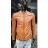 Max Original Leather Pánska kožená bunda WILSON cognac - Cognac - 3XL