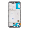 LCD display + dotyková doska + predný kryt pre Samsung Galaxy A41, black (Incell)