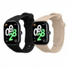 2x Náramok kwmobile Xiaomi Redmi Watch 4 černá, béžová