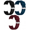 3x PÁSKA PRE SAMSUNG GALAXY WATCH 4 5 6 7 40 mm/44 mm/45 mm/46 mm/47 mm CLASSIC