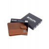 peněženka Meatfly Nathan Premium Leather Wallet 23/24 Brown