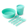 SEA TO SUMMIT Passage Dinnerware Set - [1P] [6 Piece], Aqua Sea Blue