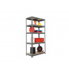 Trestles Policový regál 1800x1200x400mm, nosnosť 1750kg Farba: sivá RH4012-5-SEDA