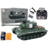 mamido Tank na diaľkové ovládanie Leopard R/C 1:18 sivý