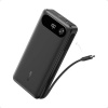 Anker Power Bank 20000mAh, 87W, s vestavěným USB-C kabelem, černá A1383H11