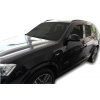 Okenné deflektory BMW X3 5D 2010-2018 4 ks predné+zadné
