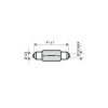 RMS Žiarovka RMS FLOSSER 246510126 6V-15W T 15x42