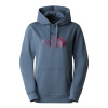 Dámska Mikina THE NORTH FACE W DREW PEAK REGULAR HOODIE NF0A89EHMUH1 – Sivá