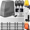 AUTOMATICKÝ POHON POSUVNÝCH BRÁN do 800kg DIAĽKOVÉ OVLÁDANIE PÁSOVÁ LAMPA - SET (AUTOMATICKÝ POHON POSUVNÝCH BRÁN do 800kg DIAĽKOVÉ OVLÁDANIE PÁSOVÁ LAMPA - SET)