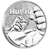 HULK - MARVEL SERIES - 1 OZ 2019 TUVALU - STRIEBORNÁ INVESTIČNÁ MINCA