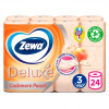 Zewa Deluxe Aquatube Cashmere Peach toaletný papier 24ks