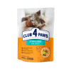 CLUB 4 PAWS Premium STERILISED s lososom. Pre dospelé sterilizované mačky 900 g (4804)