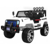 mamido Elektrické autíčko Jeep Raptor 4x4 biele