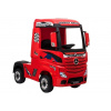 LEAN CARS Červené auto na batérie Mercedes Actros