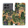 Flipové pouzdro Mobiwear - Xiaomi Poco X6 Pro 5G - VP05S Sukulenty (Knížkové flip pouzdro, obal, kryt na mobil Xiaomi Poco X6 Pro 5G - VP05S Sukulenty, materiál Umělá kůže + TPU - ochrana 360°, stoján