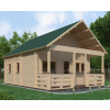 Chata (3 izby / 36,96 m²) (kód: 41CHT) (Zrubová chata)