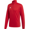adidas teamwear Mikina Adidas CORE 18 TRAINING TOP - červená CV3999 Veľkosť: S