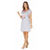 Regina Dámska nočná košeľa Sunny day night, sivá, veľ. XXL, XXL (44)