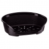 Ferplast plastový pelech pre psov siesta Deluxe BLACK 2/45 - 49 x 36 x 17,5 cm