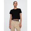 GAP Crop tričko Čierna XL
