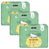 MUUMI Baby 1 Newborn 2-5 kg (75 ks), mesačné balenie eko plienok