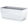 Prosperplast Plastový truhlík Coubi Case s miskou biela 39 cm 39 cm