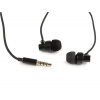 GEMBIRD sluchátka s mikrofonem MHS-EP-CDG-B pro MP3, kovová, Black MHS-EP-CDG-B