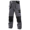 Canis CXS Kalhoty ORION TEODOR do pasu zkrácené, pánské, šedo-černé 102002571050 50 Šedá/černá