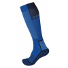 Husky Podkolienky Snow-ski modrá/čierna - L (41-44)