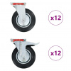 zahrada-XL Otočné kolieska 24 ks, 200 mm 278034